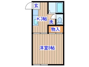 第２小田原コーポの物件間取画像